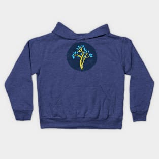 Old Tree Bonsai Springtime Kids Hoodie